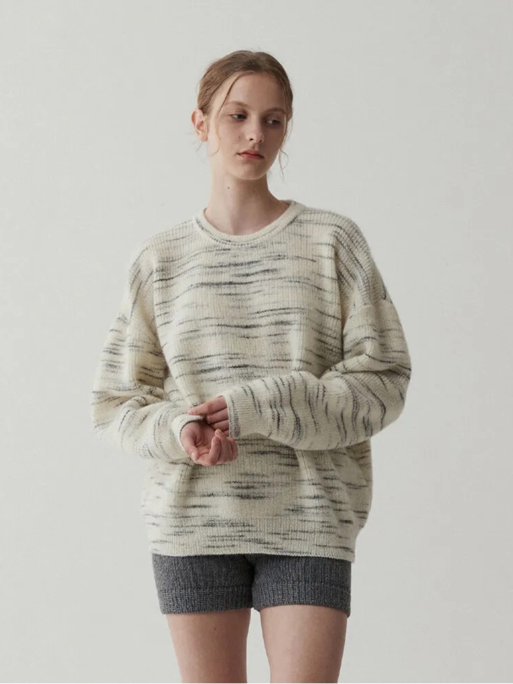 Scanlan Theodore Marbled Crewneck
